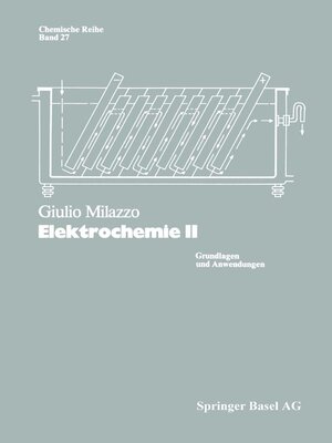 cover image of Elektrochemie